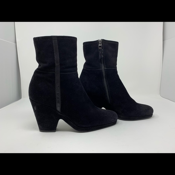 PRADA SUEDE ANKLE BOOTS - Picture 6 of 8